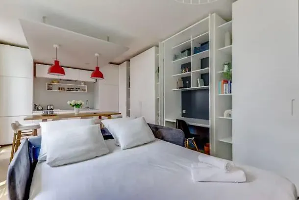 La Douce Nuit - Moderne - Elegant - Renove Апартаменты Париж